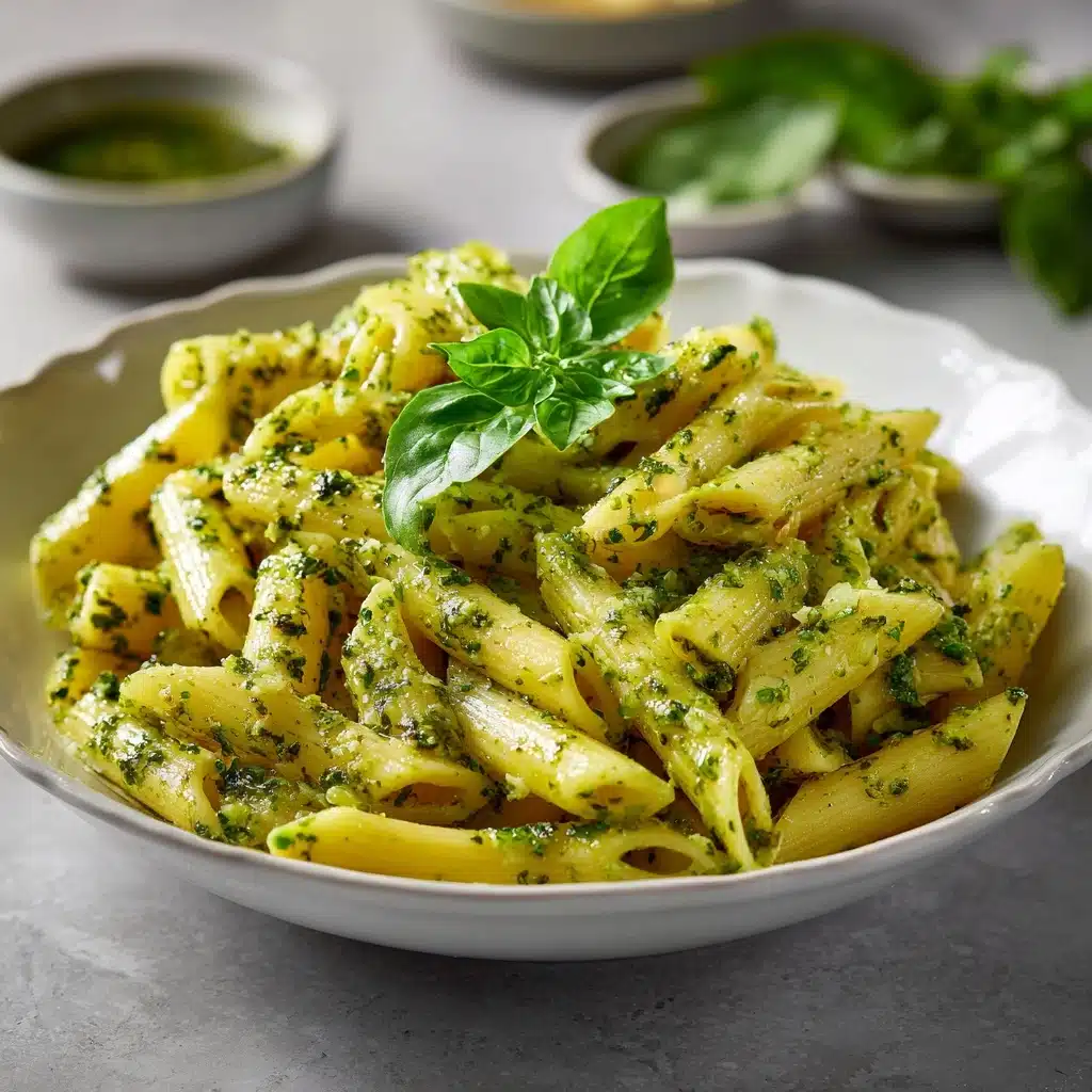 Creamy Pesto Pasta (30-Minute Meal!) Recipe - Recipe Image