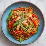 One Pan Teriyaki Chicken and Noodles Recipe