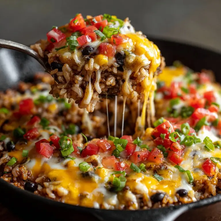One-Pot Chicken Burrito Bowls Recipe
