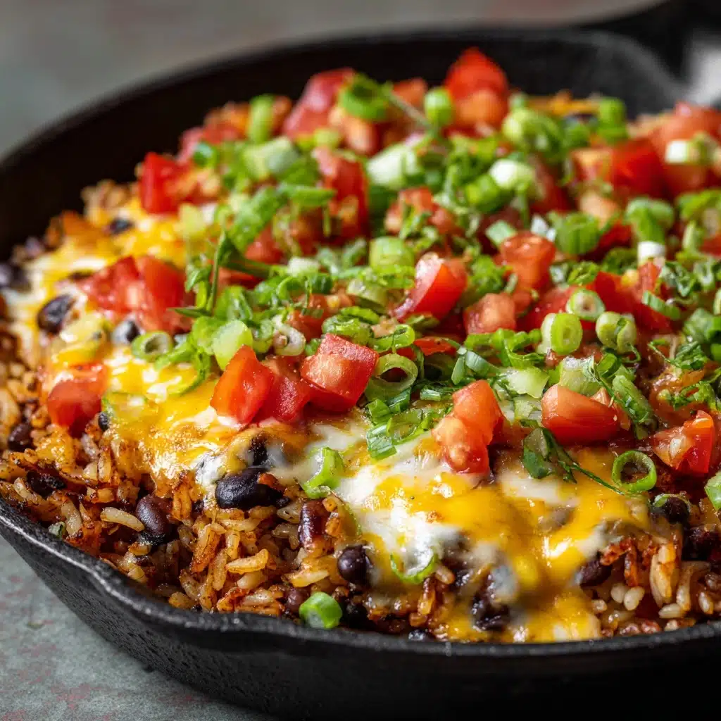 One-Pot Chicken Burrito Bowls Recipe - Recipe Image