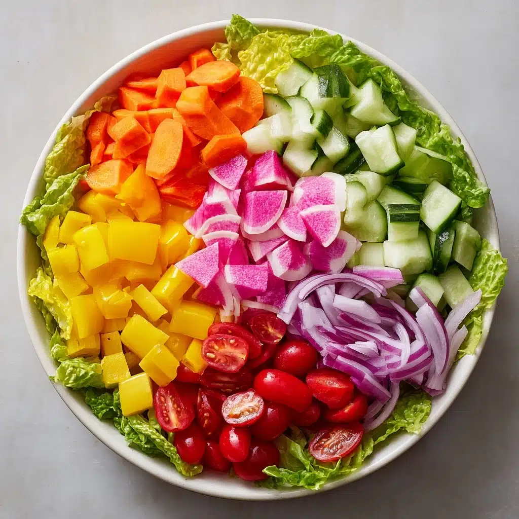 Easy Garden Salad Recipe - Recipe Image