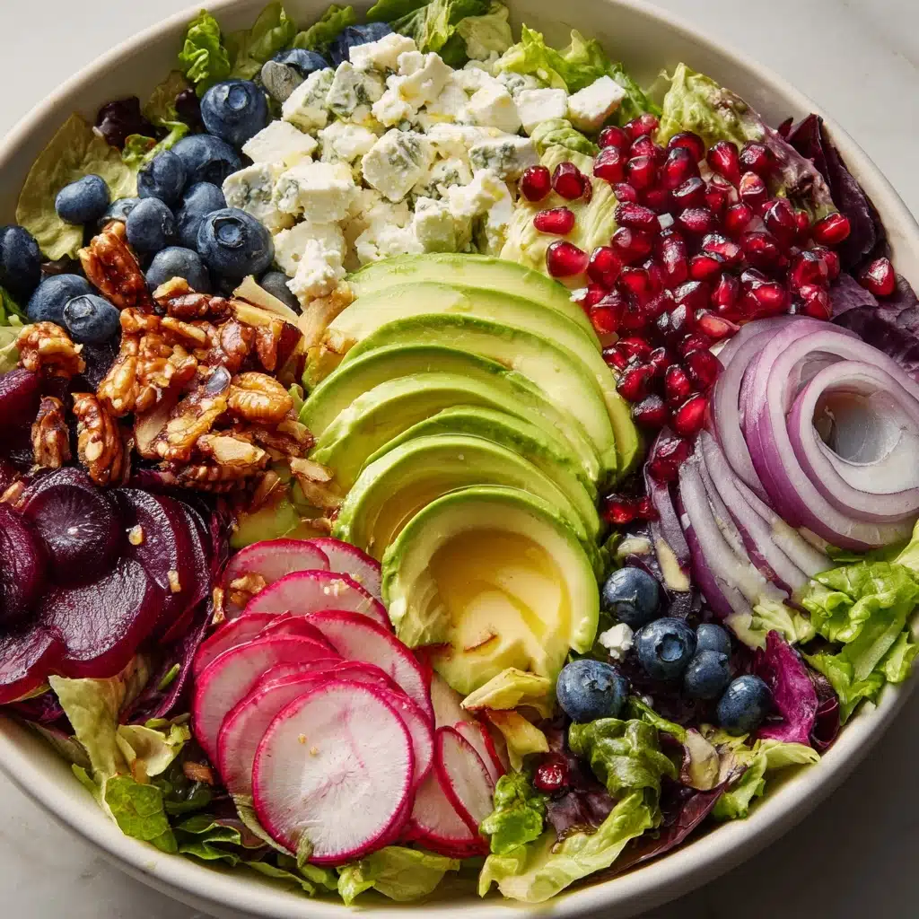 Blueberry Pistachio Spring Salad Recipe - Recipe Image