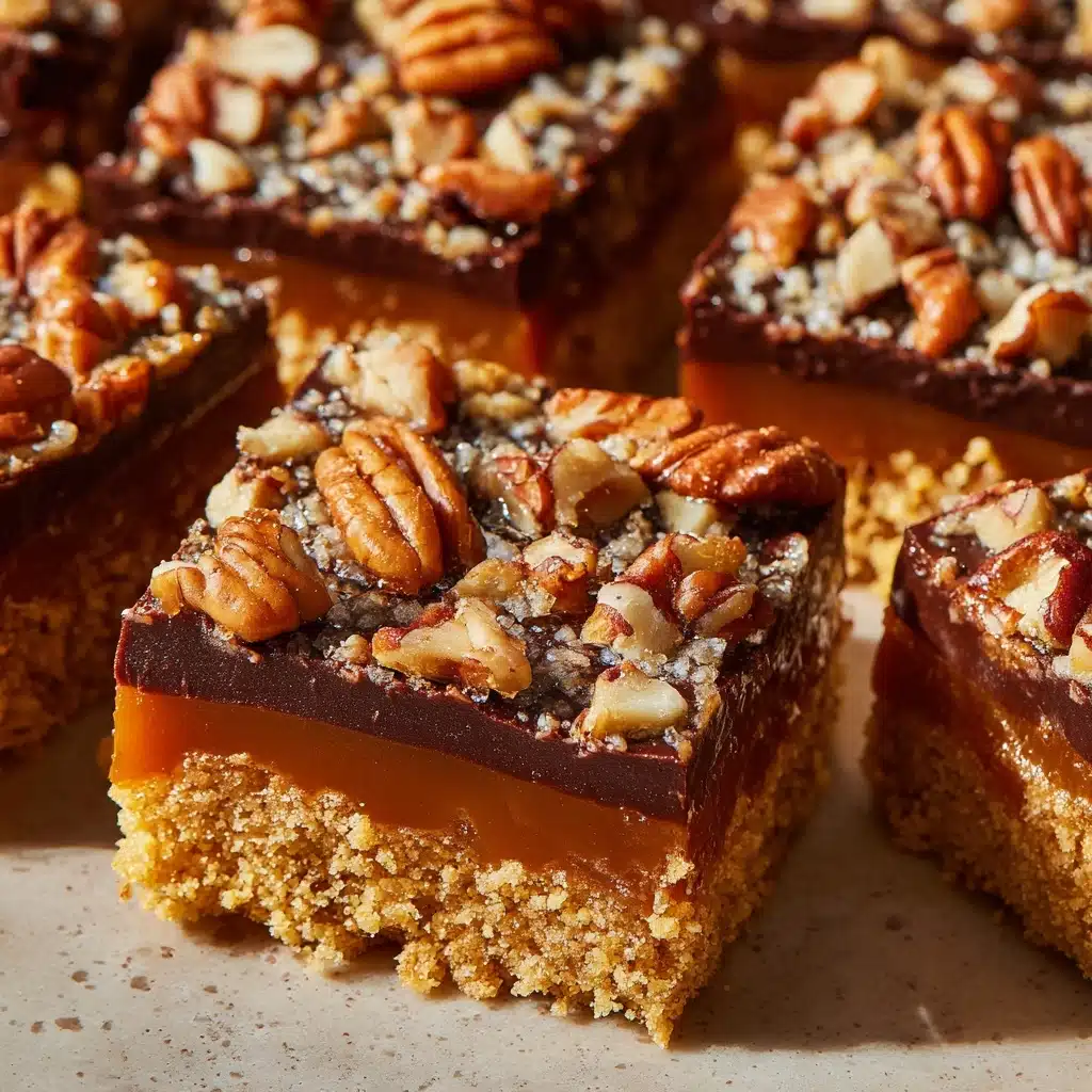 Easy Turtle Bars Recipe - Recipe Image