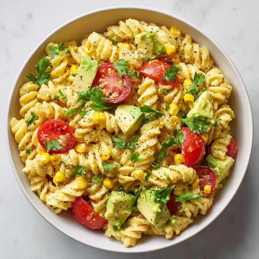 Mexican Street Corn Pasta Salad is a must-try dish! Recipe - Recipe Image