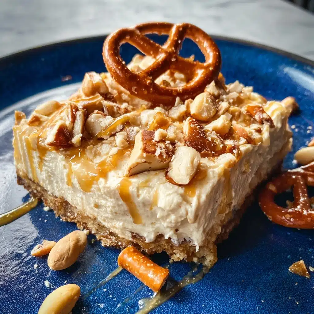 Peanut Butter Pretzel Pie Recipe - Recipe Image