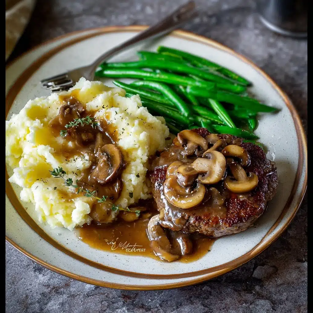 Bobby Flay Salisbury Steak Recipe - Recipe Image
