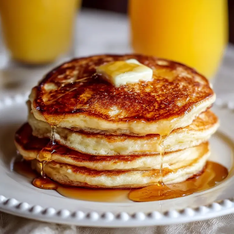 Fluffy Pancake Recipe