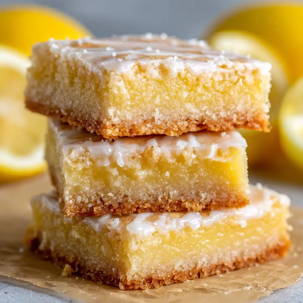 Lemon Brownies Recipe