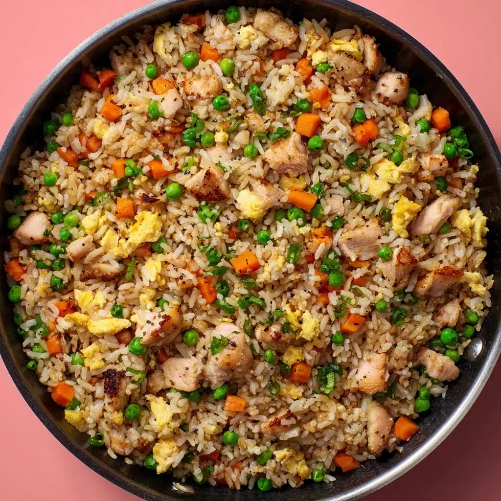 High Protein Chicken Fried Rice Recipe - Recipe Image