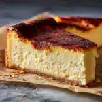 Burnt Basque Cheesecake in a Loaf Pan Recipe