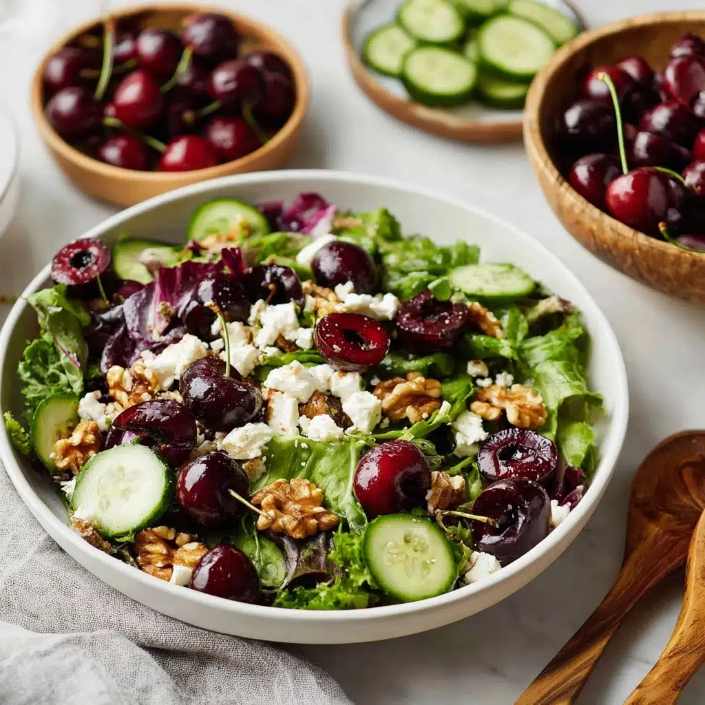 Fresh Summer Fruit Salad using Northwest Cherries Recipe - Recipe Image