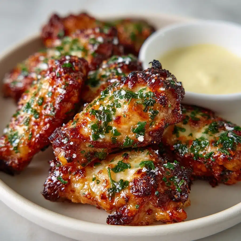 Garlic Parmesan Crispy Chicken Tenders Recipe