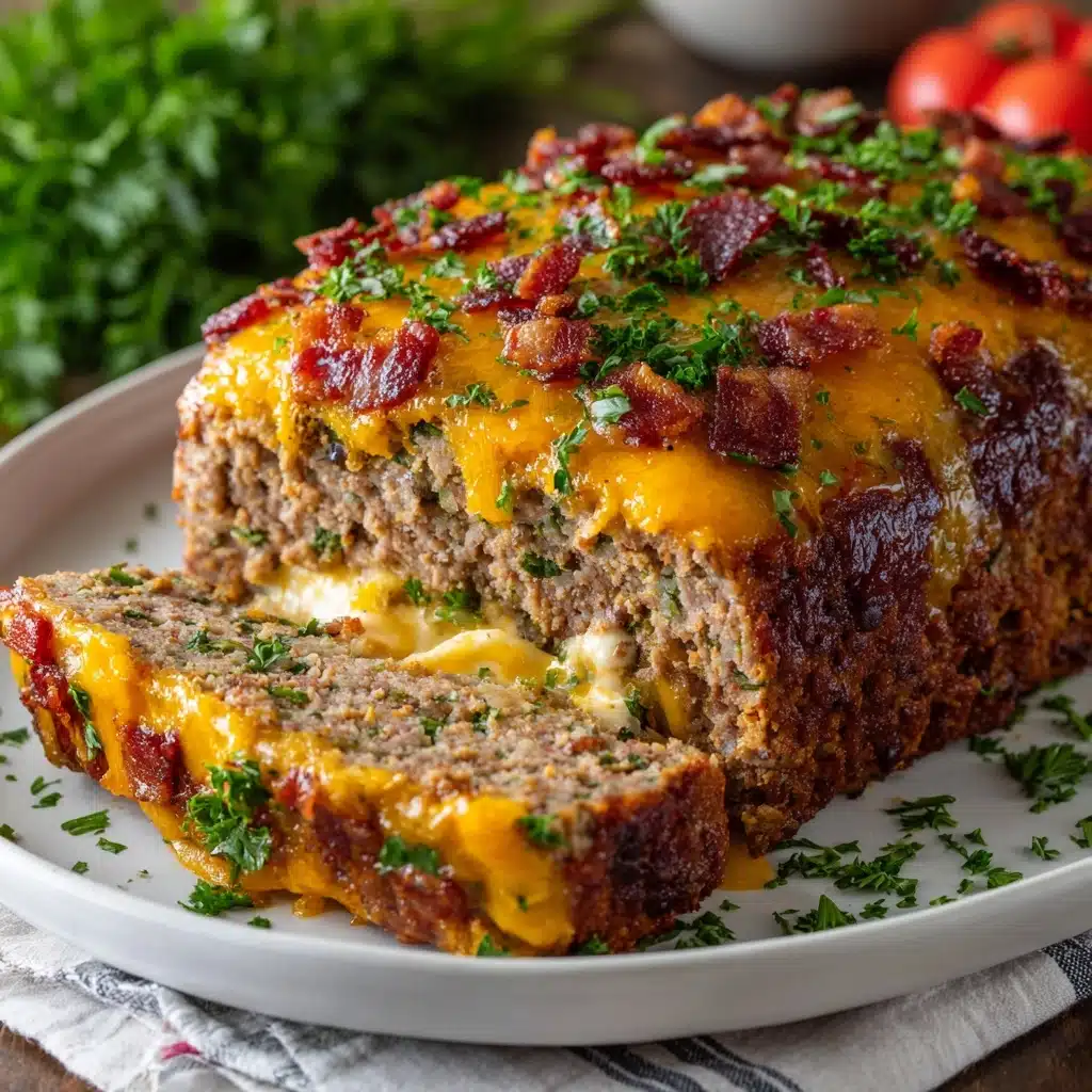 The Best Philly Cheesesteak Meatloaf Recipe - Recipe Image