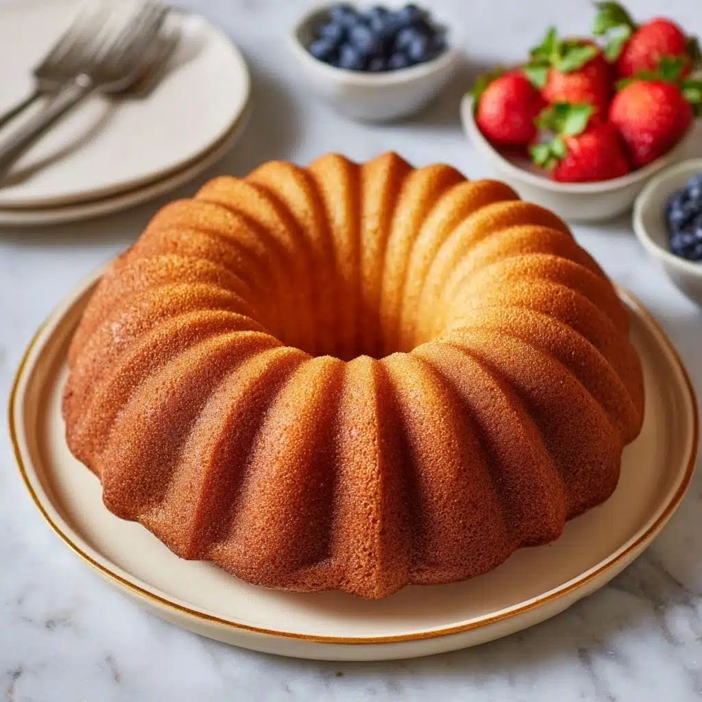 EASY VANILLA POUND CAKE RECIPE