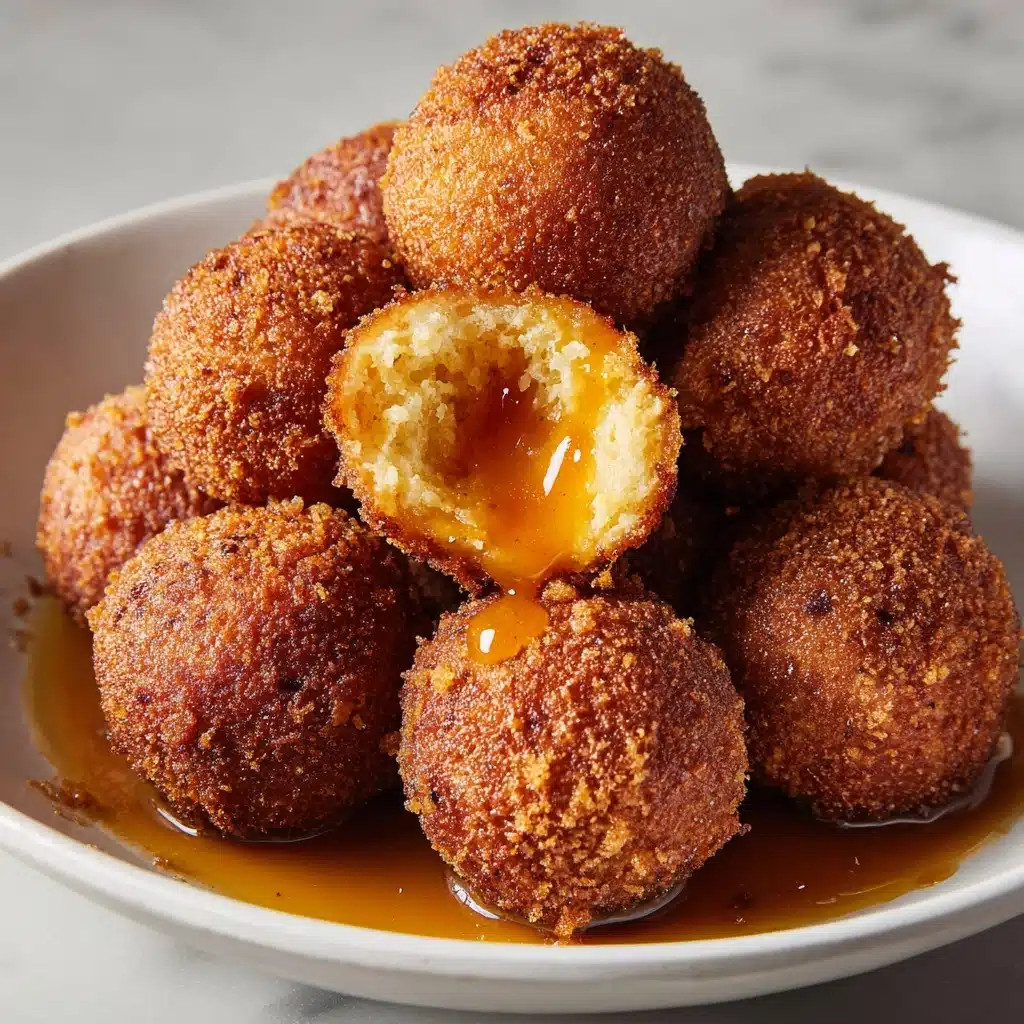 Honey Butter Cornbread Poppers Recipe - Recipe Image