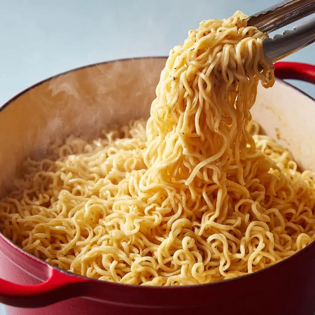 Garlic butter Ramen Noodles Recipe - Recipe Image
