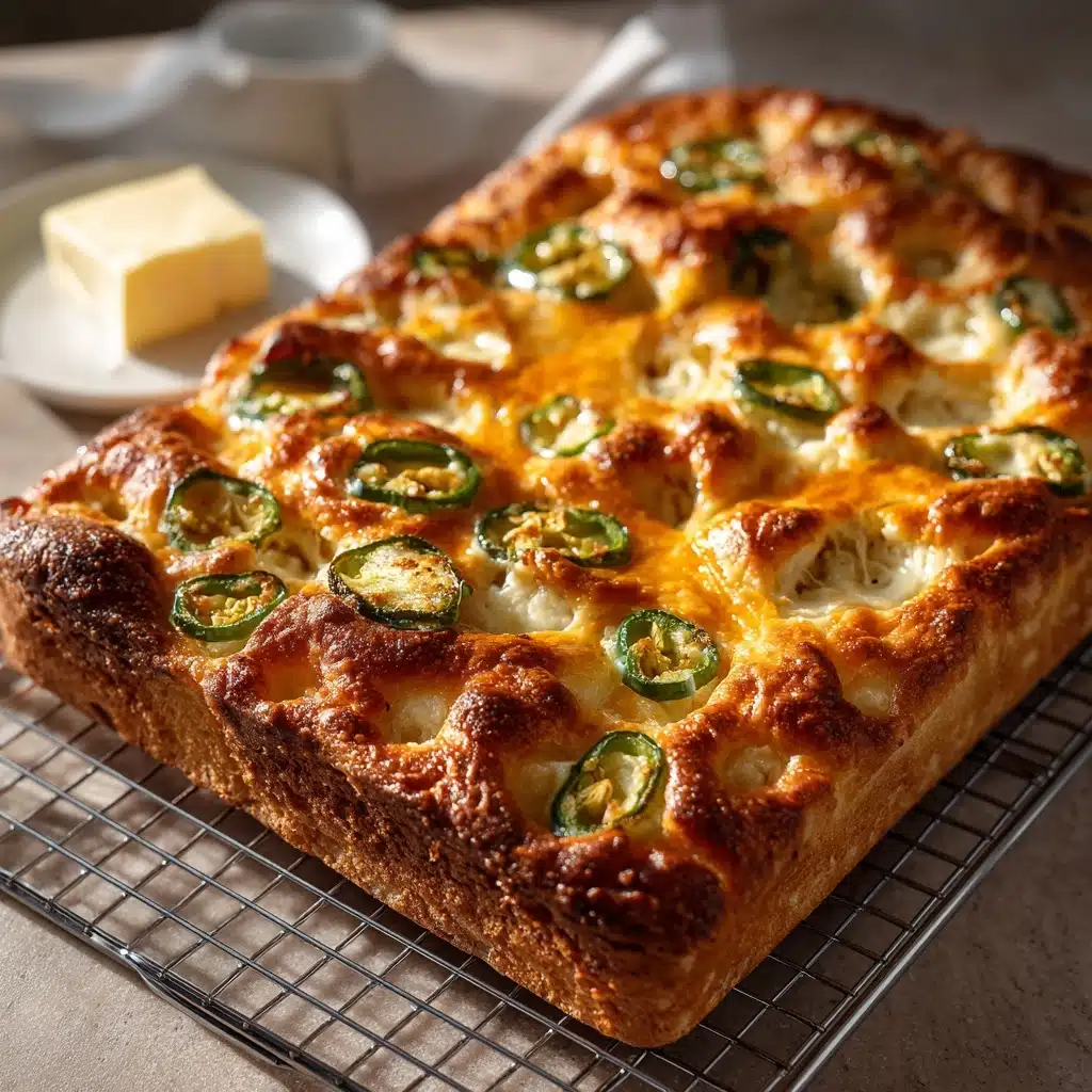 Spicy Cheddar Bliss: Jalapeno Cheddar Beer Bread Recipe - Recipe Image