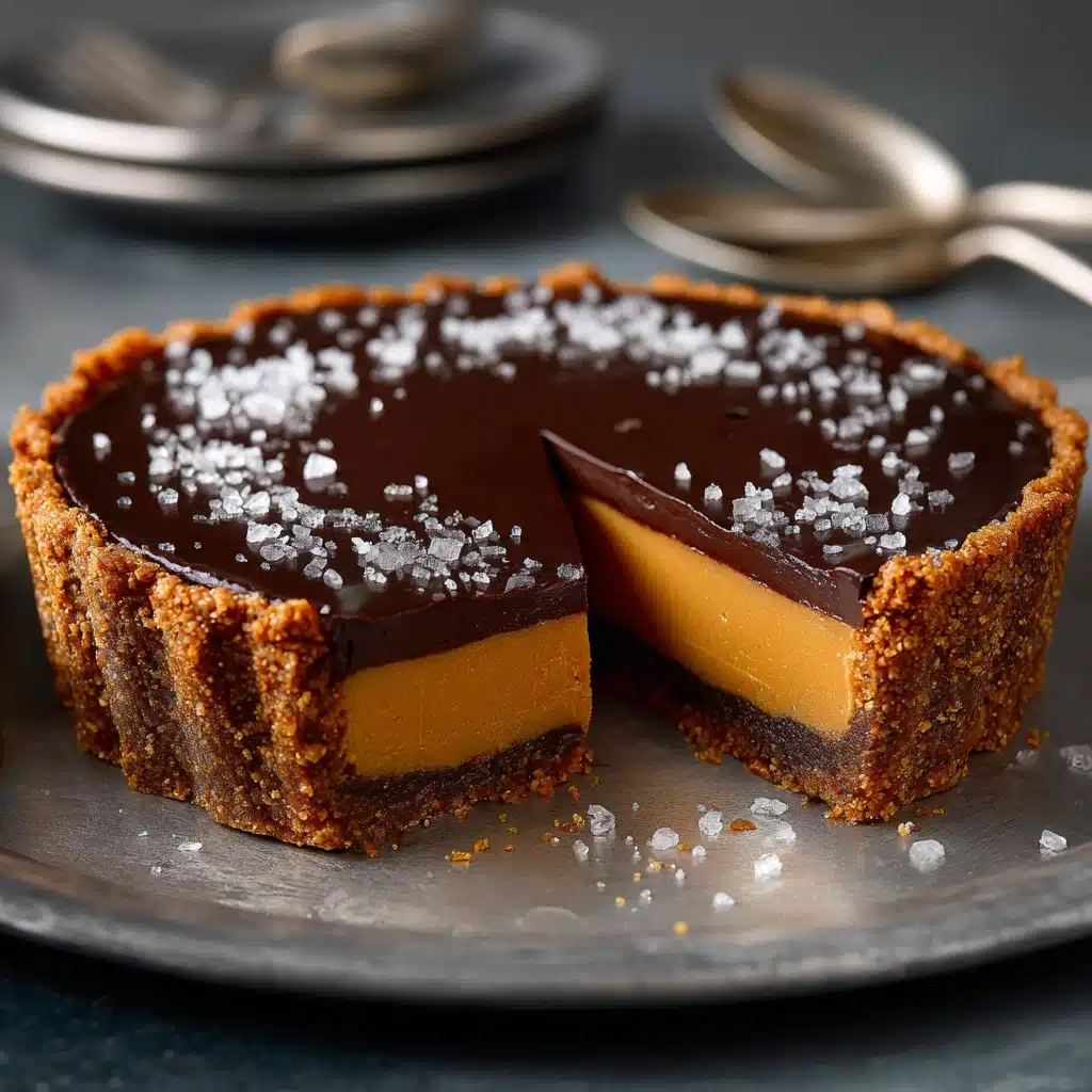 Chocolate Salted Caramel Tart Recipe - Recipe Image