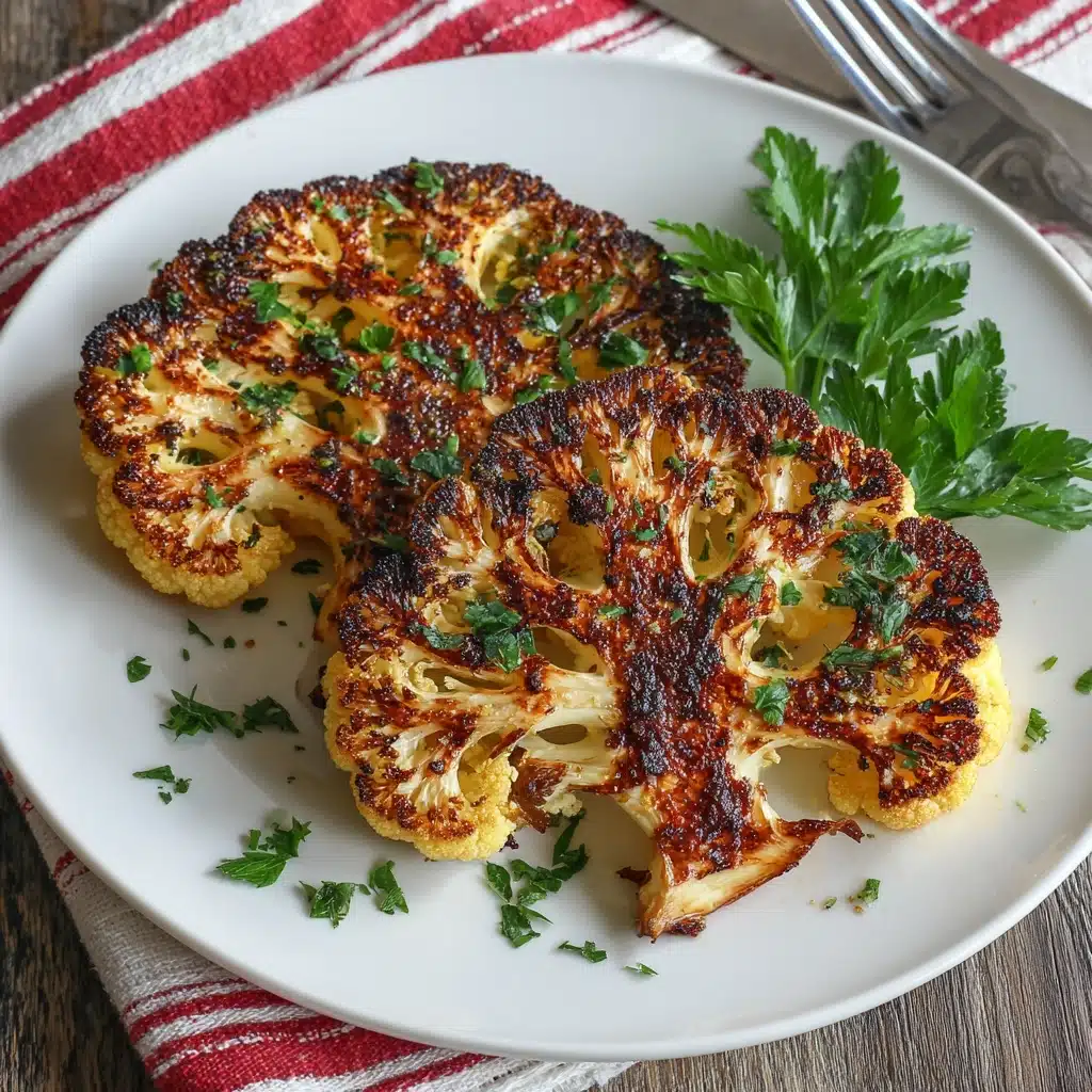 Oven-Baked Cauliflower Steak Recipe - Recipe Image