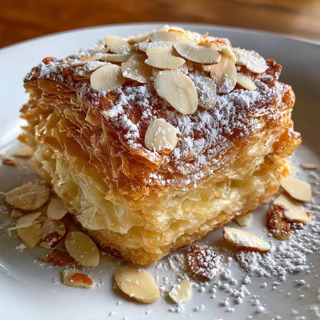 Flaky Sweet Almond Pastry Recipe - Recipe Image