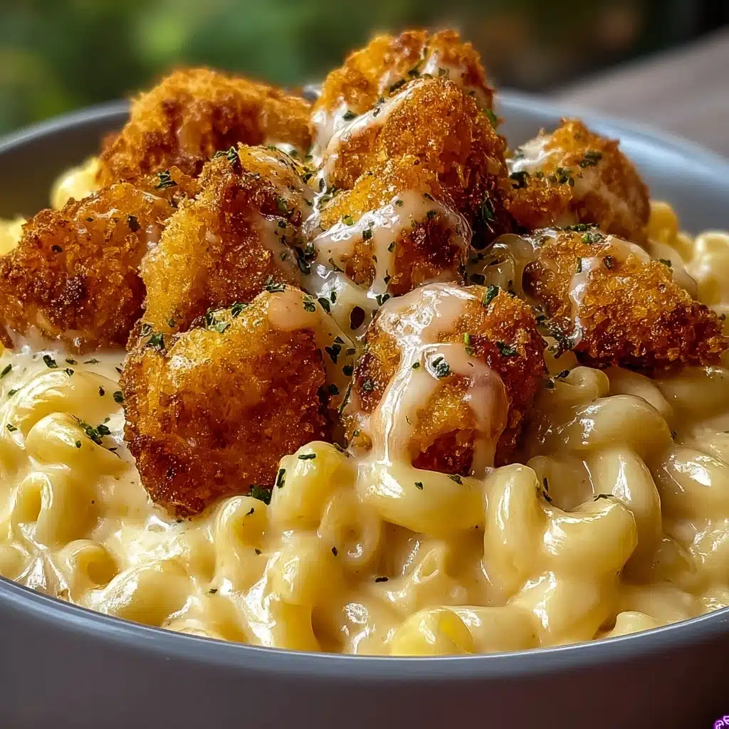 Mix cooked macaroni into the cheese sauce Recipe - Recipe Image