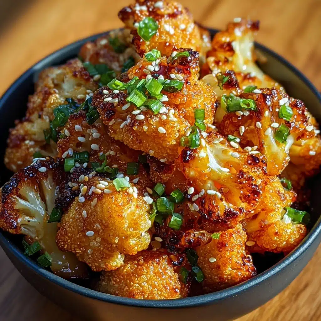 Sweet Spicy Baked Cauliflower Recipe - Recipe Image