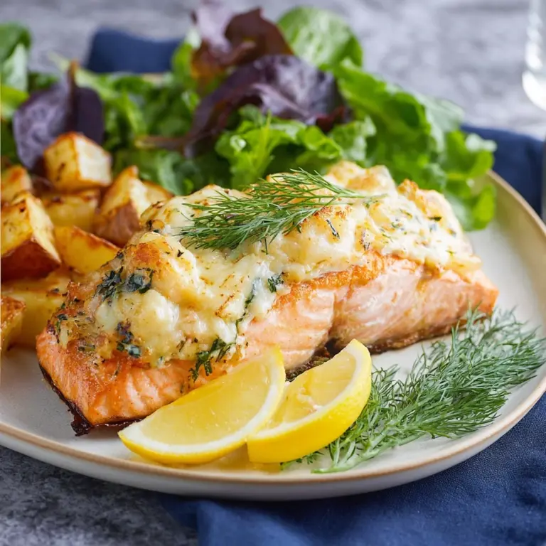 Shrimp Stuffed Salmon Recipe