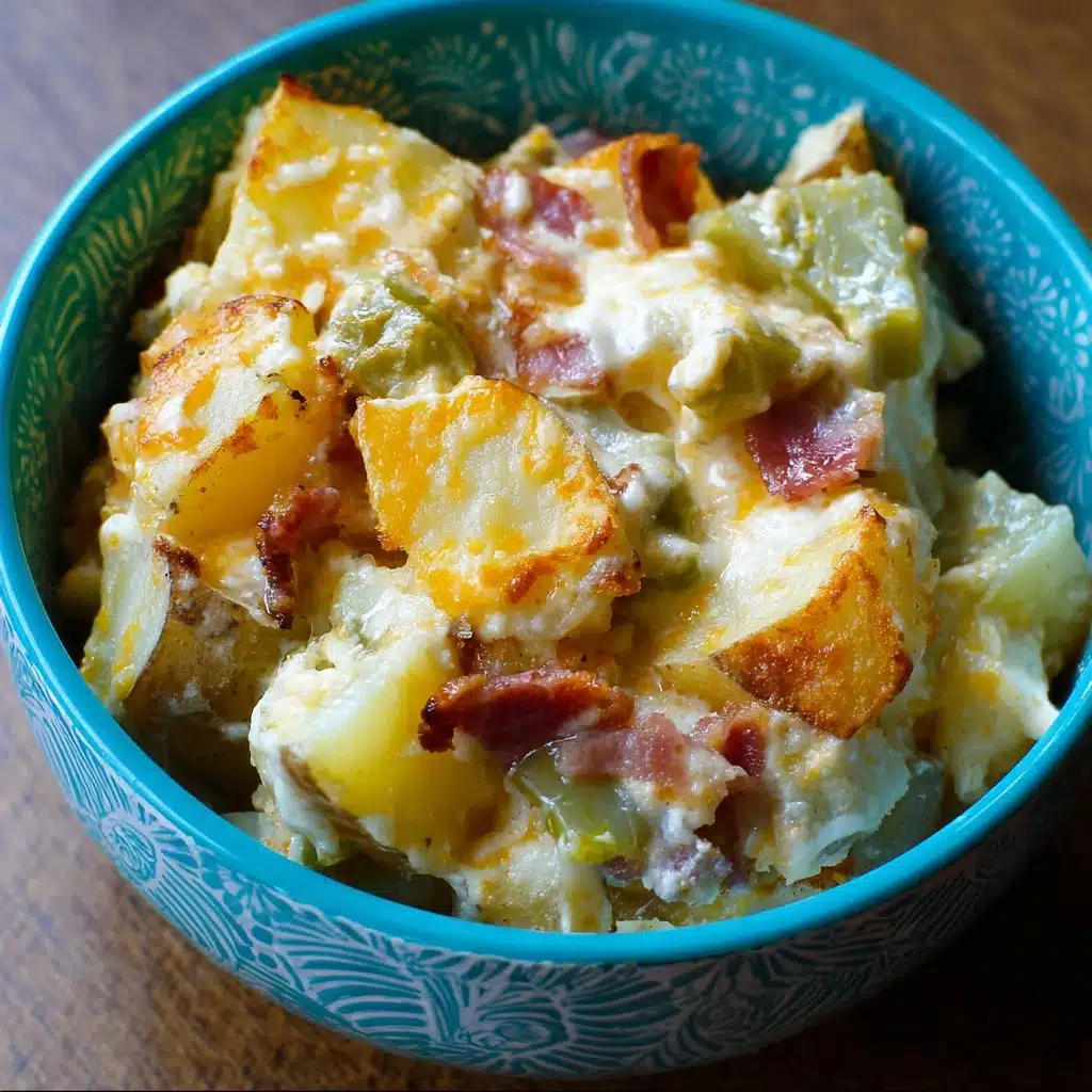 Cheesy Mississippi Mud Potatoes Recipe - Recipe Image