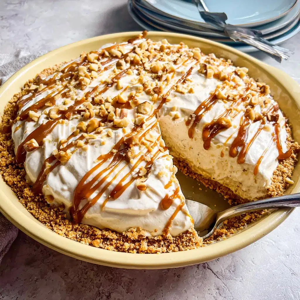 Peanut Butter Pretzel Pie Recipe