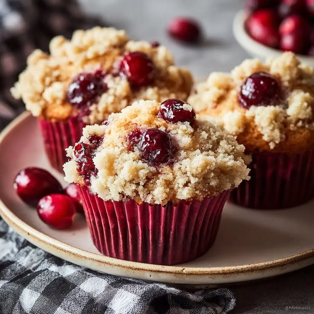 Cherry Cobbler Muffins Recipe - Recipe Image