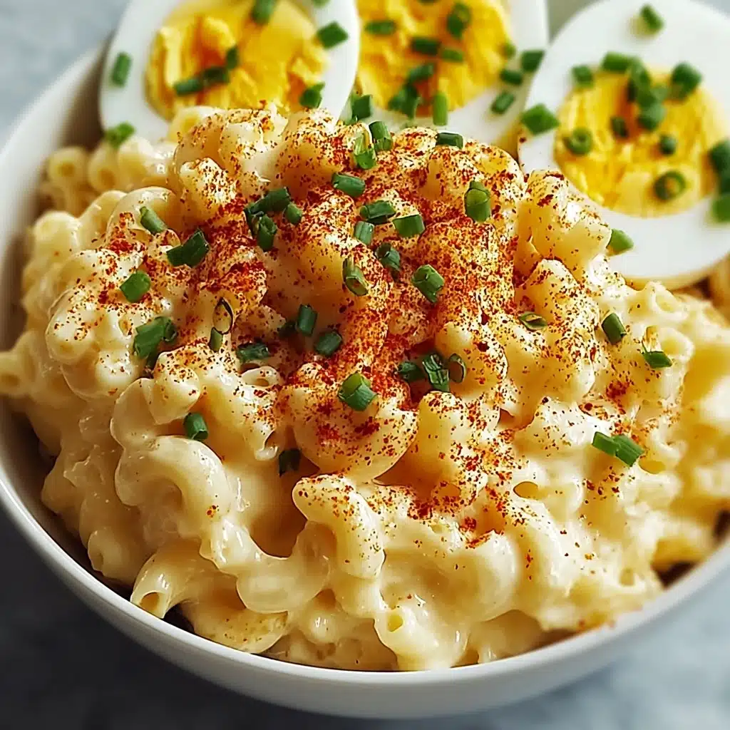 Deviled Egg Macaroni Salad Recipe - Recipe Image