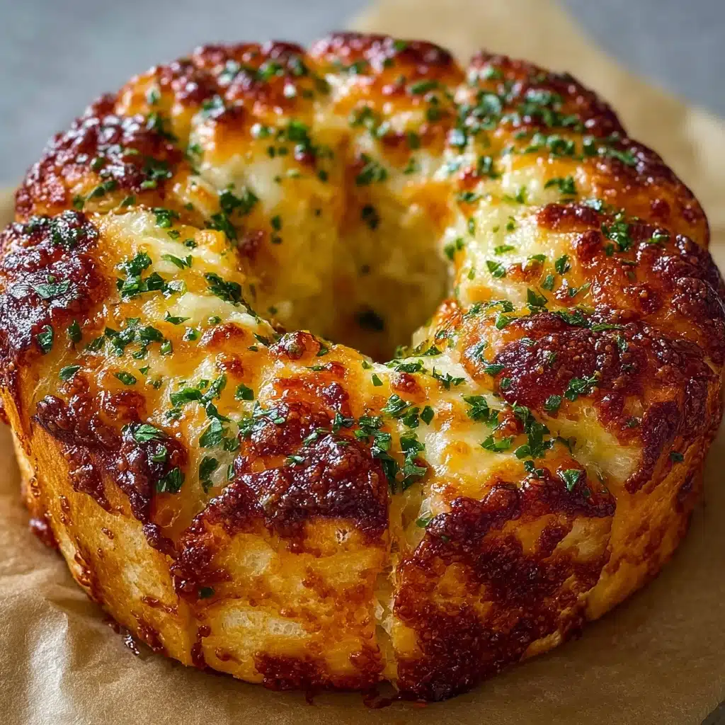 Chicken Alfredo Monkey Bread Recipe - Recipe Image