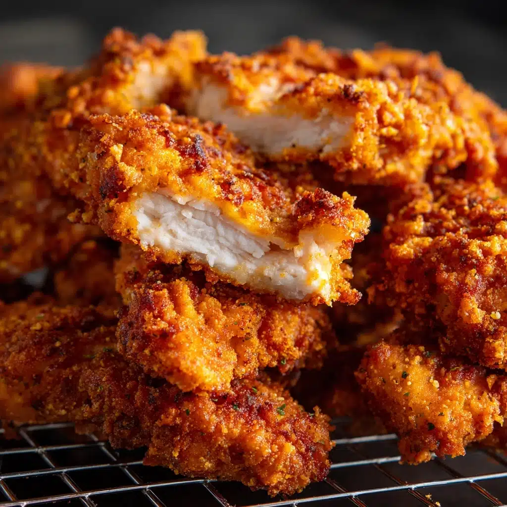 Spicy Fried Chicken Tenders Recipe - Recipe Image