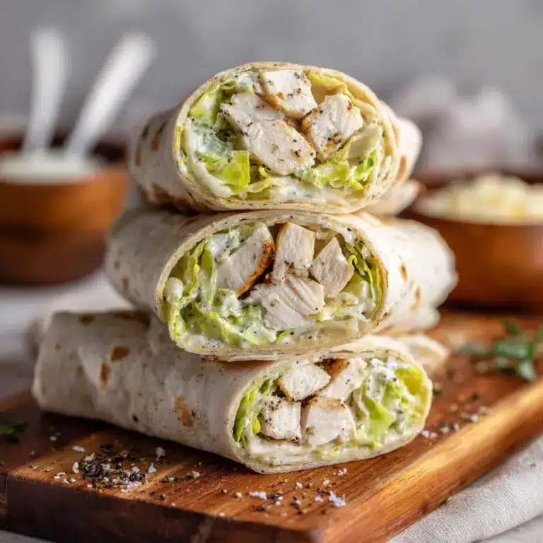 Chicken Caesar Wrap Recipe