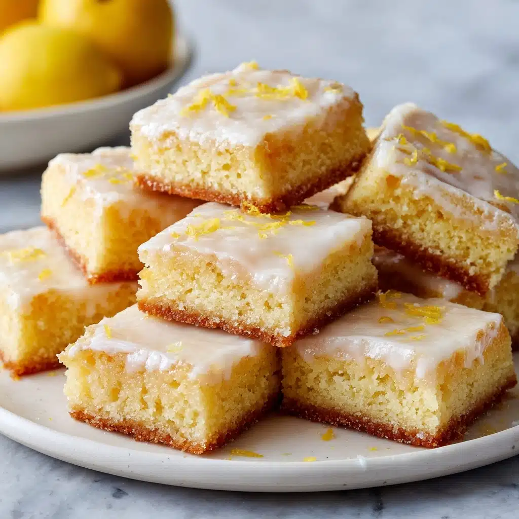 Lemon Brownies Recipe - Recipe Image