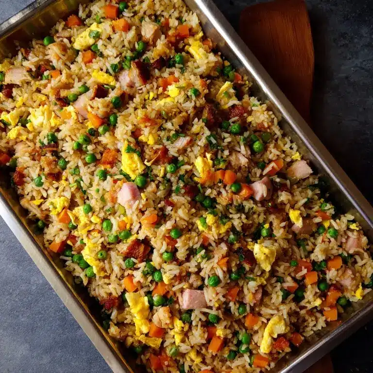 High Protein Chicken Fried Rice Recipe