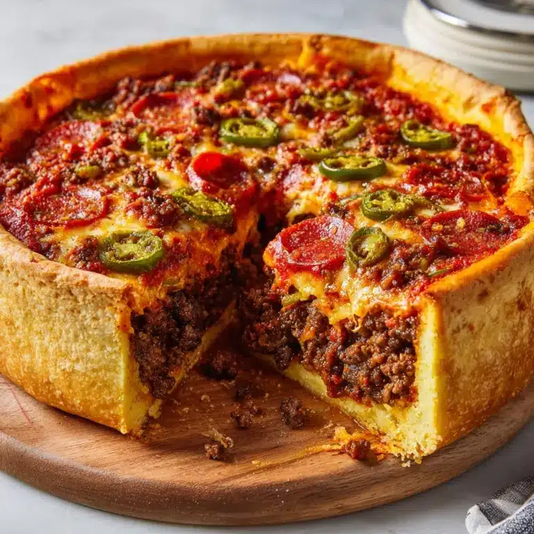Deep-Dish Pizza Pie Recipe