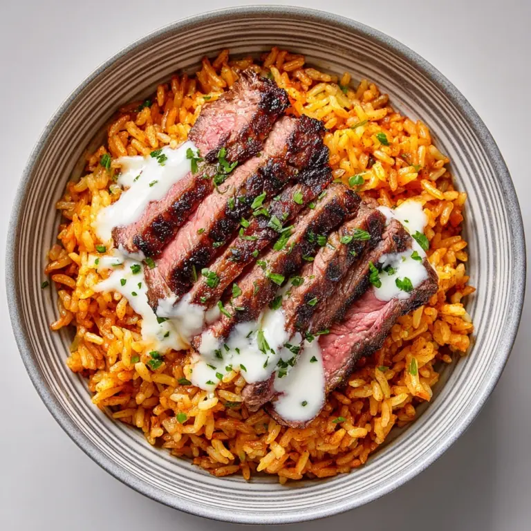 Steak Queso Rice : A Flavorful Recipe