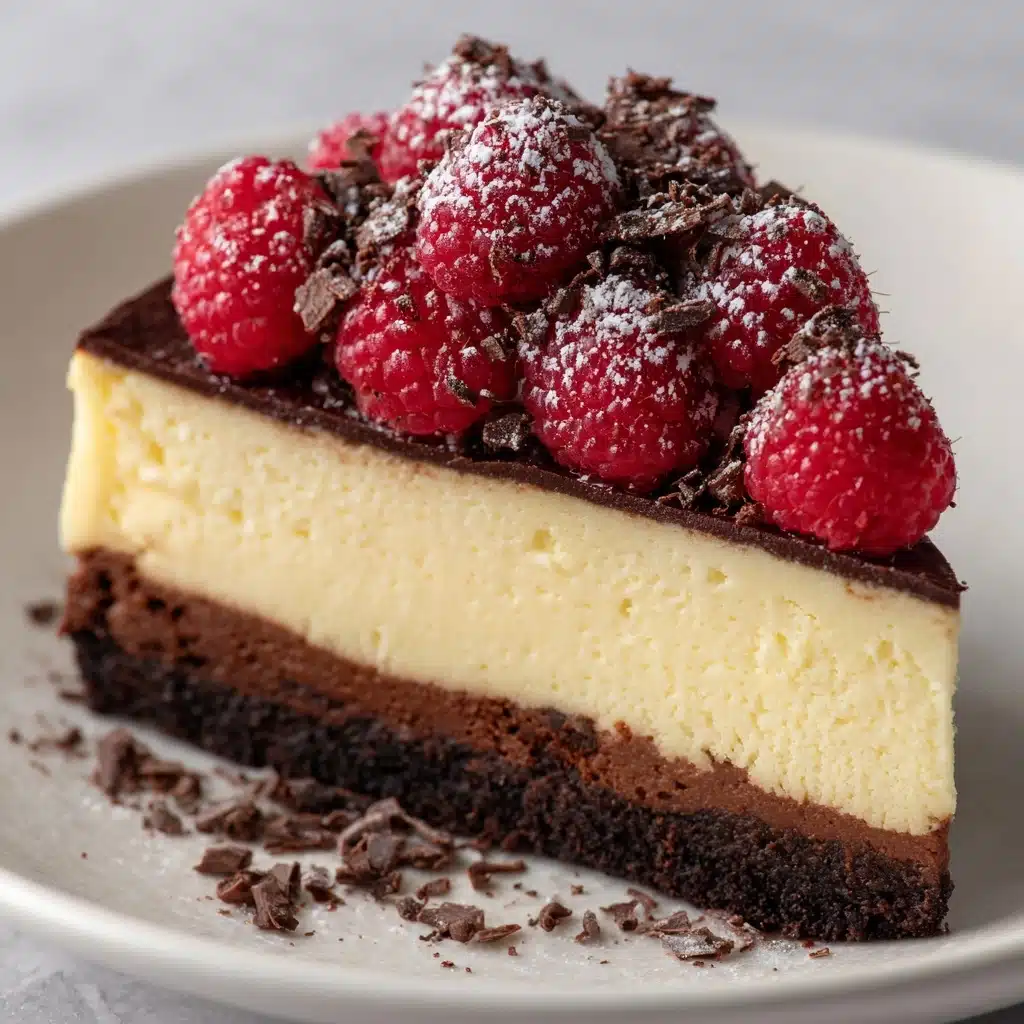 Dark Chocolate Raspberry Cheesecake: Indulge Today