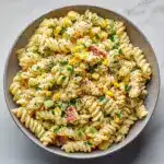 Mexican Street Corn Pasta Salad is a must-try dish! Recipe