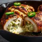 Jalapeño popper stuffed chicken Recipe
