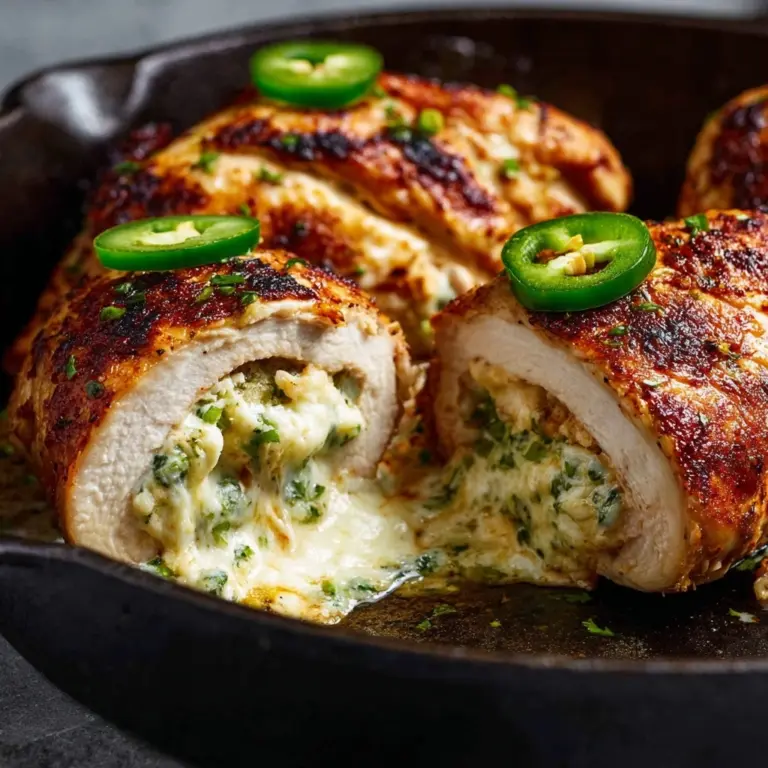 Jalapeño popper stuffed chicken Recipe