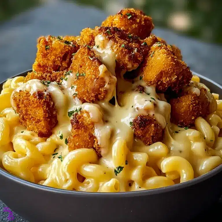 Mix cooked macaroni into the cheese sauce Recipe