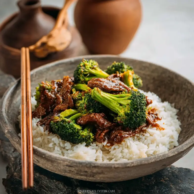 Chinese Beef and Broccoli Recipe