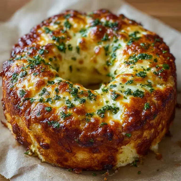 Chicken Alfredo Monkey Bread Recipe