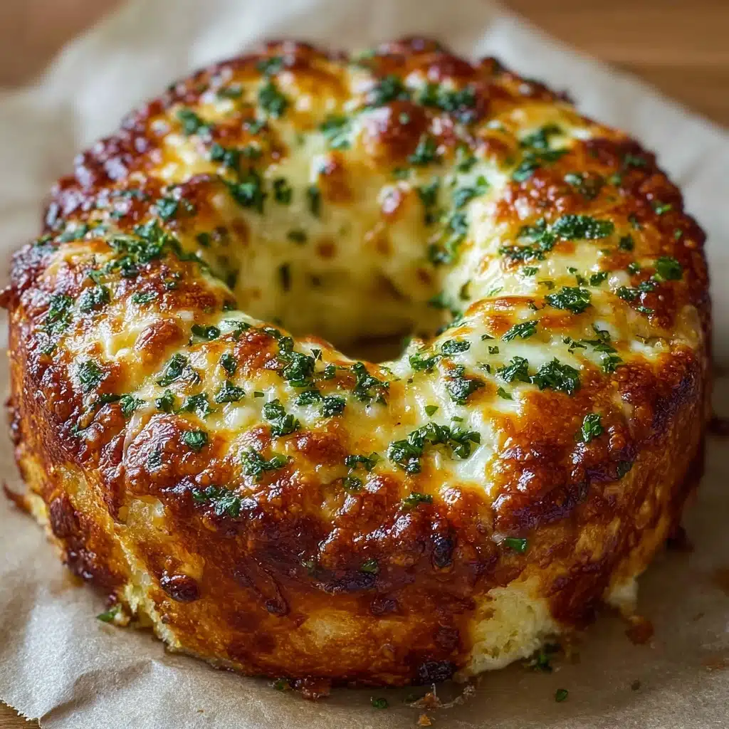 Chicken Alfredo Monkey Bread Recipe - Recipe Image