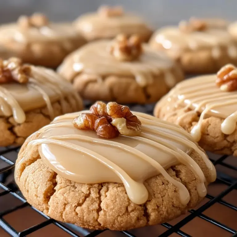 Maple Cookies with Maple Icing Recipe