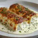 Chicken Alfredo Lasagna Rolls Recipe