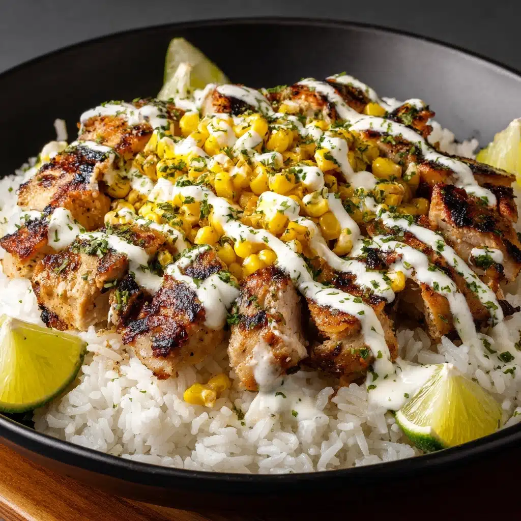 Street Corn Chicken Rice Bowl Recipe