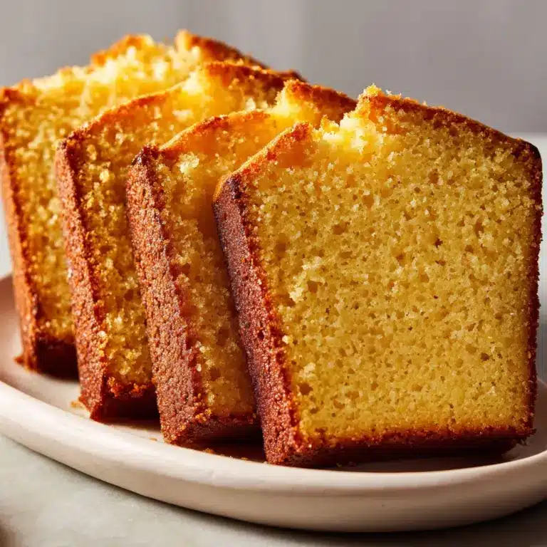 Vanilla Pound Cake Recipe